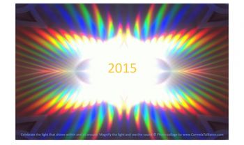 Happy new 2015 Photo/collage by Carmela Tal Baron
