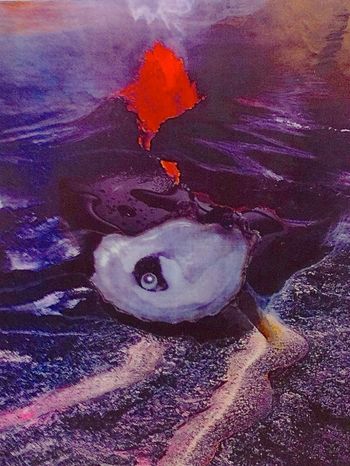 Shell, pearl and surge MixedMediaCollage Designs for Enlightenment © Carmela Tal Baron 1994
