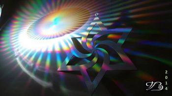 Light from my universe to yours
