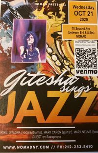 Gitesha Sings Jazz