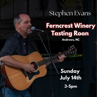 Stephen Evans at FernCrest Winery Tasting Room