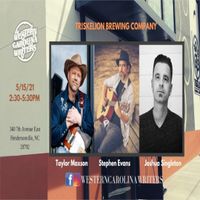 Western Carolina Writers at Triskelion Brewing Co.  feat. Stephen Evans, Joshua Singleton and Taylor Maxson