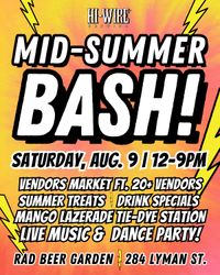 Stephen Evans at Hi-Wire Brewing RAD for the Mid-Summer Bash