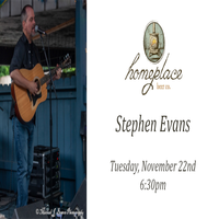 Stephen Evans at Homeplace Beer Co!