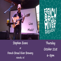 Stephen Evans at the French Broad River Brewery