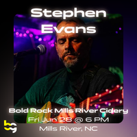 Stephen Evans at Bold Rock Hard Cider Mills River