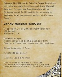 Annual Grand Marshall Banquet - Ladd & Keenan