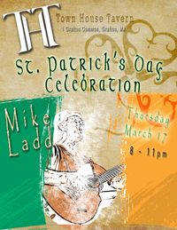 APPEARANCE CANCELED - St. Patrick's Day celebration with Mike Ladd