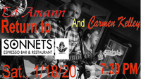 Ed Amann and Carmen Kelley return to Sonnets