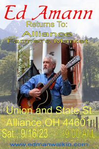 Ed Amann Returns to the Alliance Farmer's Market