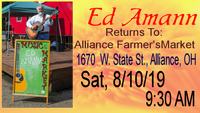 Ed Amann Returns To Alliance Farmer's Market