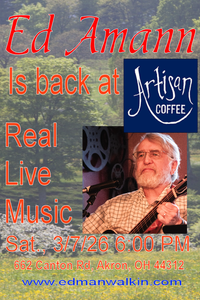 Ed Amann is Back at Artisan Coffee