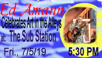 Ed Amann Celebrates Art in the Alleys