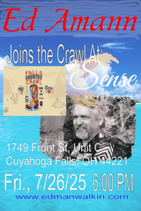 Ed Amann joins the Crawl at Sense by the Falls