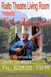 The Rialto Theatre Living Room Presents Ed Amann