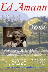 Ed Amann is back at Sense by the Falls