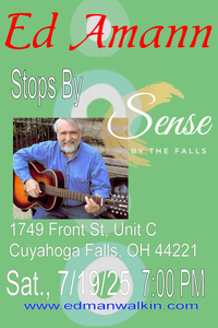 Ed Amann Stops by Sense by the Falls