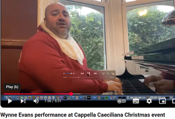 Christmas on Zoom with Wynne Evans - 2020
