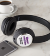 GTM ELEGANT HOODNESS BEEBOP BLUETOOTH HEADPHONES PURP