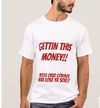 Gettin This Money RED/WHITE BASIC T-SHIRT