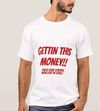 Gettin This Money RED/WHITE BASIC T-SHIRT