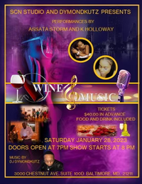 SCN Studio & Dymondkutz Presents: Performances by Assata Storm and K Holloway  