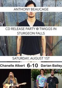 Chanelle Albert Live @ Twiggs ANTHONY BEAUCAGE CD RELEASE PARTY
