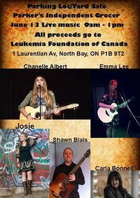 "PARKING LOT / YARD SALE" LEUKEMIA FOUNDATION of CANADA