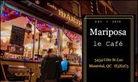 Joe Kidd & Sheila Burke at Mariposa Le Cafe