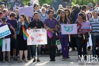 Performance at the Inclusive March & Diversity Rally.