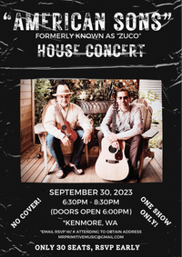 American Sons House Concert