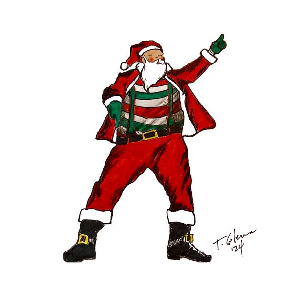 Dancing Santa - Disco