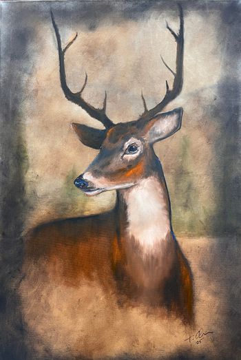 "Colorado Wildlife Series - Deer" - original and prints available in art store
