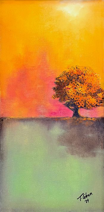 "Fall Flare" - original SOLD, prints available in art store
