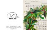 Set of all 4 Christmas Music Series greeting cards (2 of each, 8 cards total)