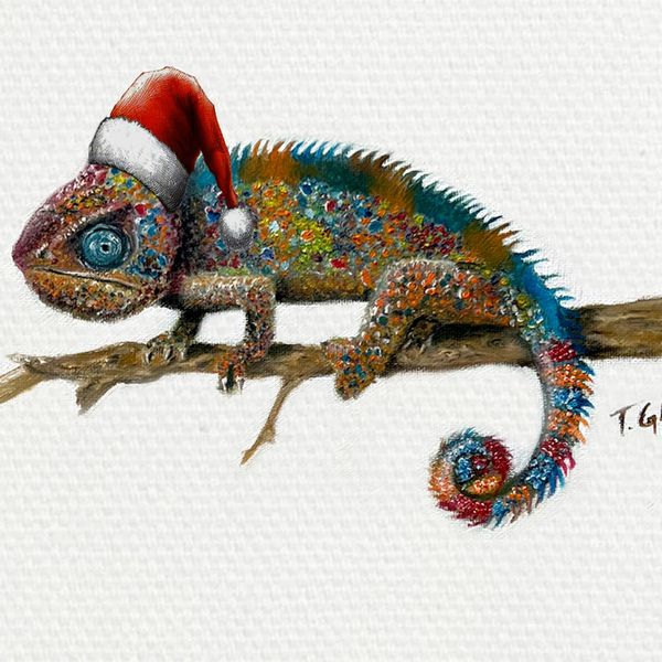 Christmas Chameleon