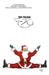Set of all 6 Dancing Santa Greeting Cards!