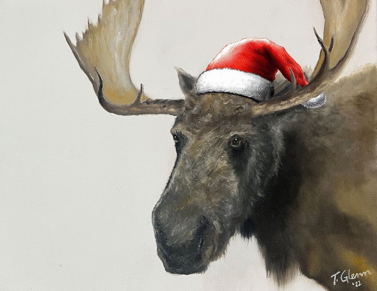 Christmas Moose