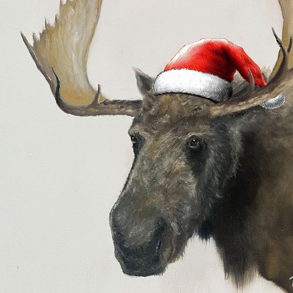 Christmas Moose