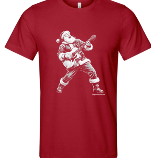 Acoustic Santa T-shirt