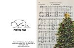 Set of all 4 Christmas Music Series greeting cards (2 of each, 8 cards total)