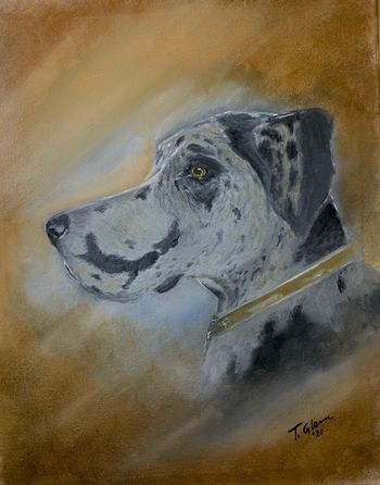 "Kramer" - original SOLD, prints available in art store
