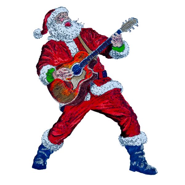 Acoustic Santa