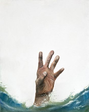 "Hope" - original SOLD, prints available in art store
