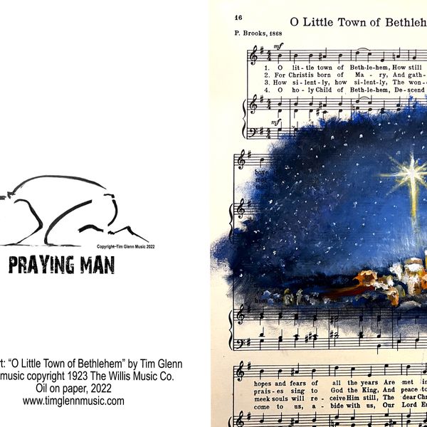 Set of all 4 Christmas Music Series greeting cards (2 of each, 8 cards total)