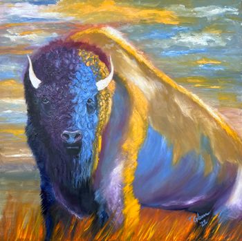 "Braveheart" - original SOLD, prints available in art store
