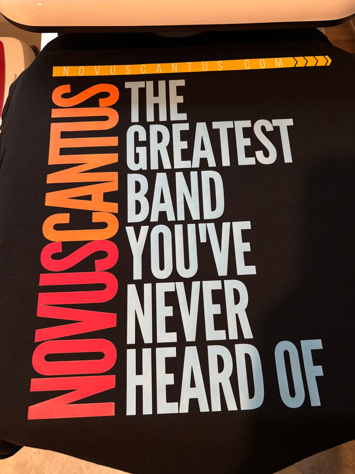 Novus Cantus Tee (Band You've Never Heard of)