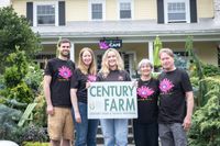Hickory Bluegrass Band plays Cornell Farms Century Farm celebration