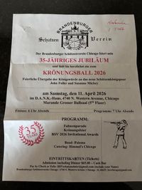 Brandenburger Schutzen Verein Crowning