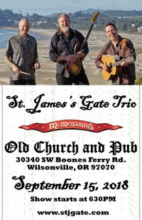 1/2 Way to St. Pat's w/ St. James's Gate Trio